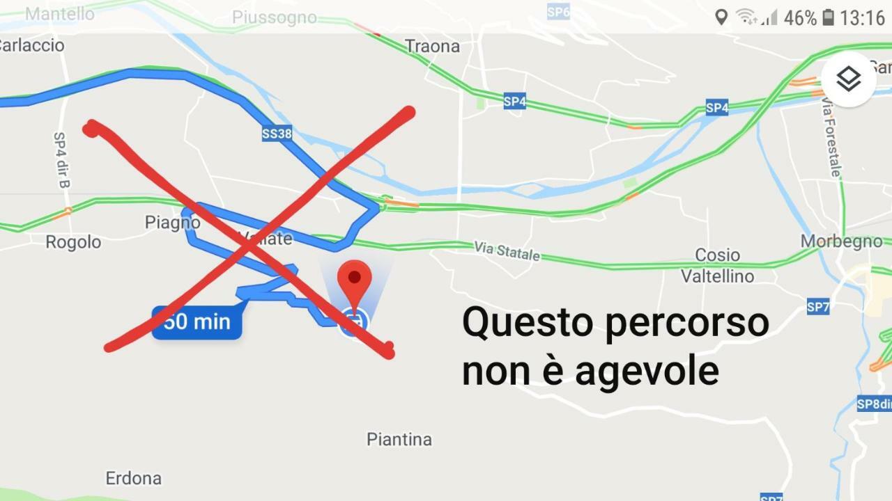Agriturismo Volpe Golosa Morbegno Eksteriør bilde